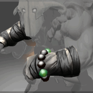 Inscribed Prayer Beads of the Bladekeeper