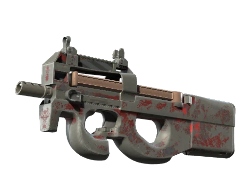 P90 | Fallout Warning (Battle-Scarred)
