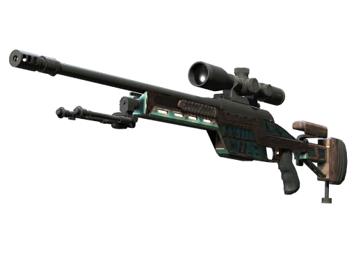 SSG 08 | Azure Glyph (Minimal Wear)