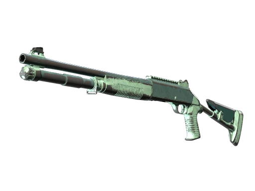 Souvenir XM1014 | Blue Spruce (Battle-Scarred)