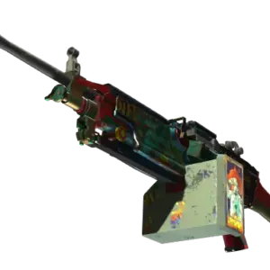 StatTrak™ M249 | Nebula Crusader (Battle-Scarred)