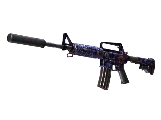 StatTrak™ M4A1-S | Black Lotus (Well-Worn)