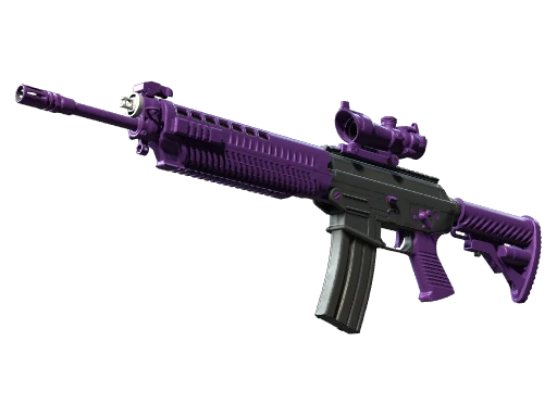 StatTrak™ SG 553 | Ultraviolet (Minimal Wear)