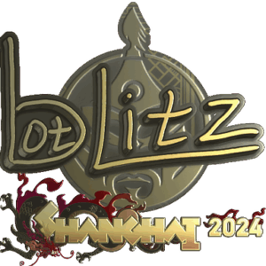 Sticker | bLitz (Gold) | Shanghai 2024