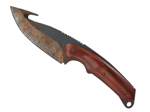★ StatTrak™ Gut Knife | Rust Coat (Battle-Scarred)