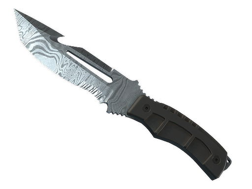 ★ StatTrak™ Survival Knife | Damascus Steel (Field-Tested)
