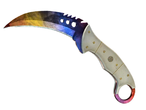 ★ StatTrak™ Talon Knife | Marble Fade (Minimal Wear)