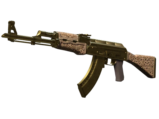 AK-47 | Gold Arabesque (Well-Worn)