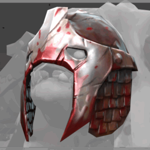 Autographed Visor of the Butcher's Wake