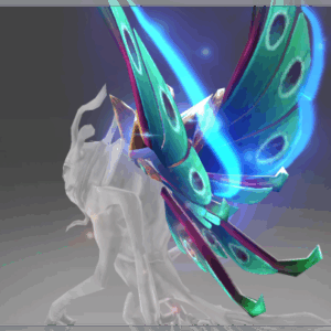 Autographed Wings of the Ethereal Monarch