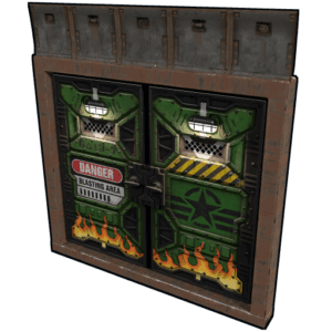 Bombshell Double Armored Door