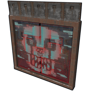 Corrupted Armored Double Door