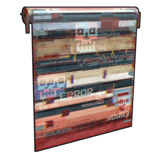 Corrupted Garage Door