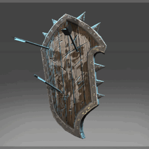 Cursed Shield of Endless Havoc