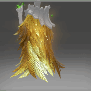 Golden Ornithomancer Mantle of the Benefactor