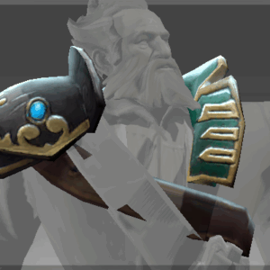 Heroic Blue Stone Shoulder of the Voyager