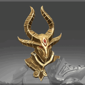 Inscribed Armature of the Belligerent Ram Helm