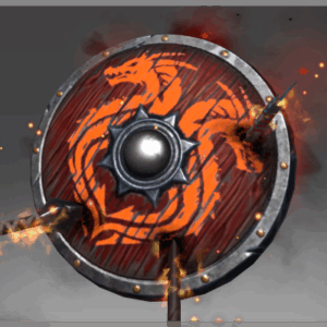 Inscribed Burning Shield of the Outland Ravager