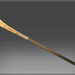 Inscribed Fishing Halberd