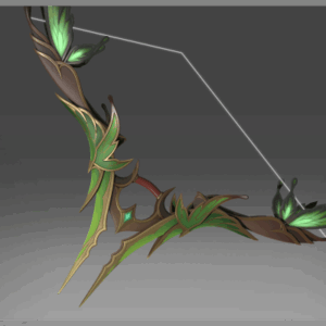 Inscribed Fluttering Breeze - Bow