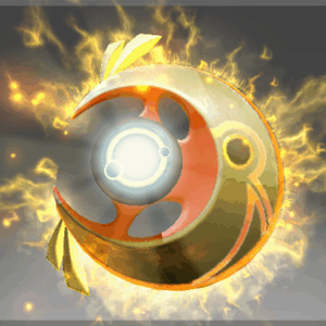 Inscribed Golden Moonfall