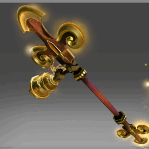 Inscribed Golden Staff of Gun-Yu