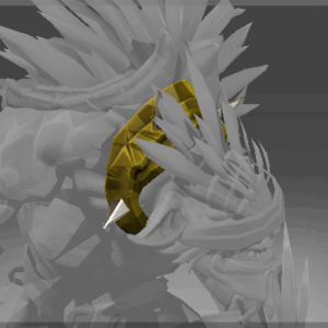 Inscribed Heavy Barbed Collar