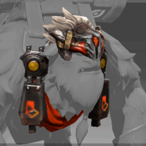 Inscribed Helm of the Red Mountain