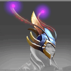 Inscribed Helm of the Reef Kyte Rider