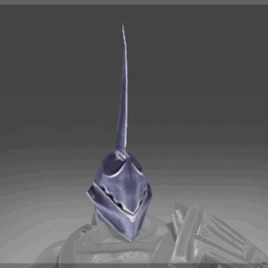 Inscribed Helm of the Rhinoceros Order