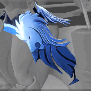 Inscribed Lion Drape of the Moon Rider