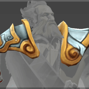 Inscribed Mantle of the Crested Cannoneer