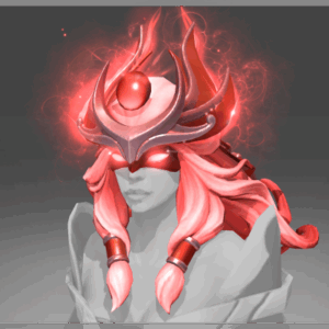 Inscribed Mask of Metira of the Crimson Witness