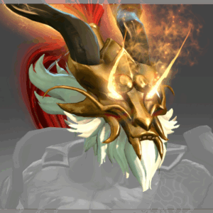 Inscribed Mask of the Demon Trickster