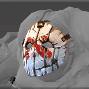 Inscribed Mask of the Mad Harvester