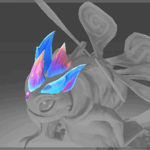 Inscribed Mischievous Dragon Head