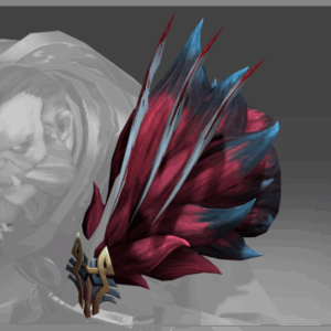 Inscribed Pauldron of the Blood Moon