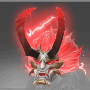 Inscribed Provocation of Ruin Mask