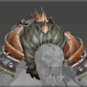 Inscribed Ragged Shoulders of the Ravenous Fiend