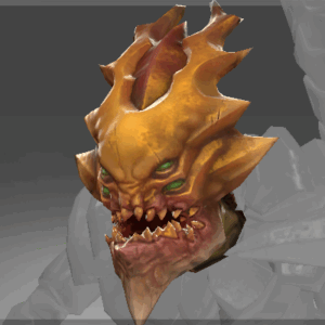 Inscribed Sandworn Visage of the Ancient Sovereign