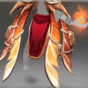 Inscribed Skirt of the Vehement Plume