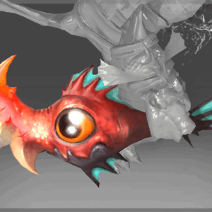 Inscribed Spanky the Daggerfish