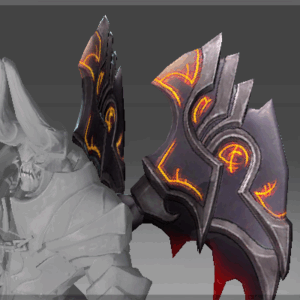 Inscribed Steel Wings of Apocalyptic Fire