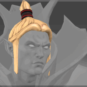 Inscribed Stylish Wizard's Topnot