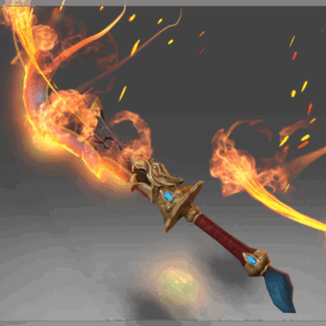 Inscribed Sword of the Smoldering Sage