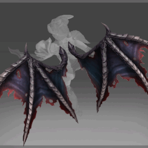 Inscribed Wings of the Arch Temptress