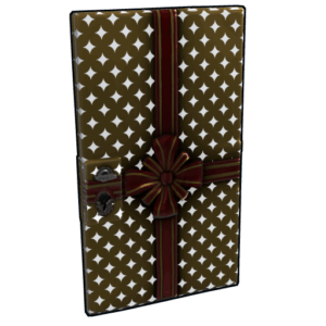 Large Present Sheet Metal Door