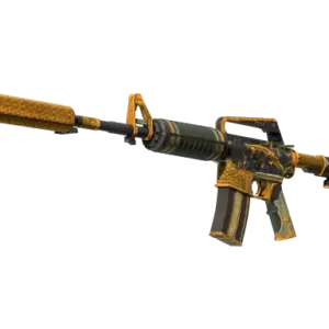 M4A1-S | Golden Coil (Battle-Scarred)
