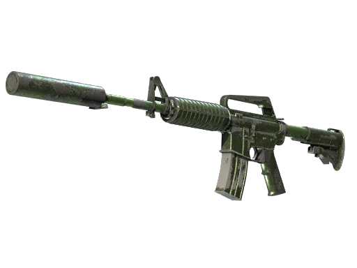 M4A1-S | Moss Quartz (Battle-Scarred)