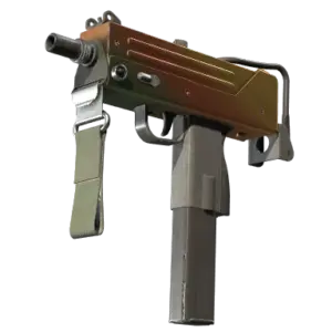 MAC-10 | Amber Fade (Field-Tested)